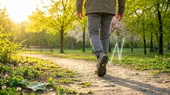 Studiile arată că o astfel de plimbare „leneșă” arde grăsimile cu 20% mai eficient.